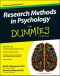 [Dummies 01] • Research Methods in Psychology For Dummies, 1